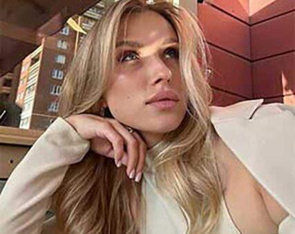 Anastasiia Sobol – fotografía utilizada en el perfil reportado
