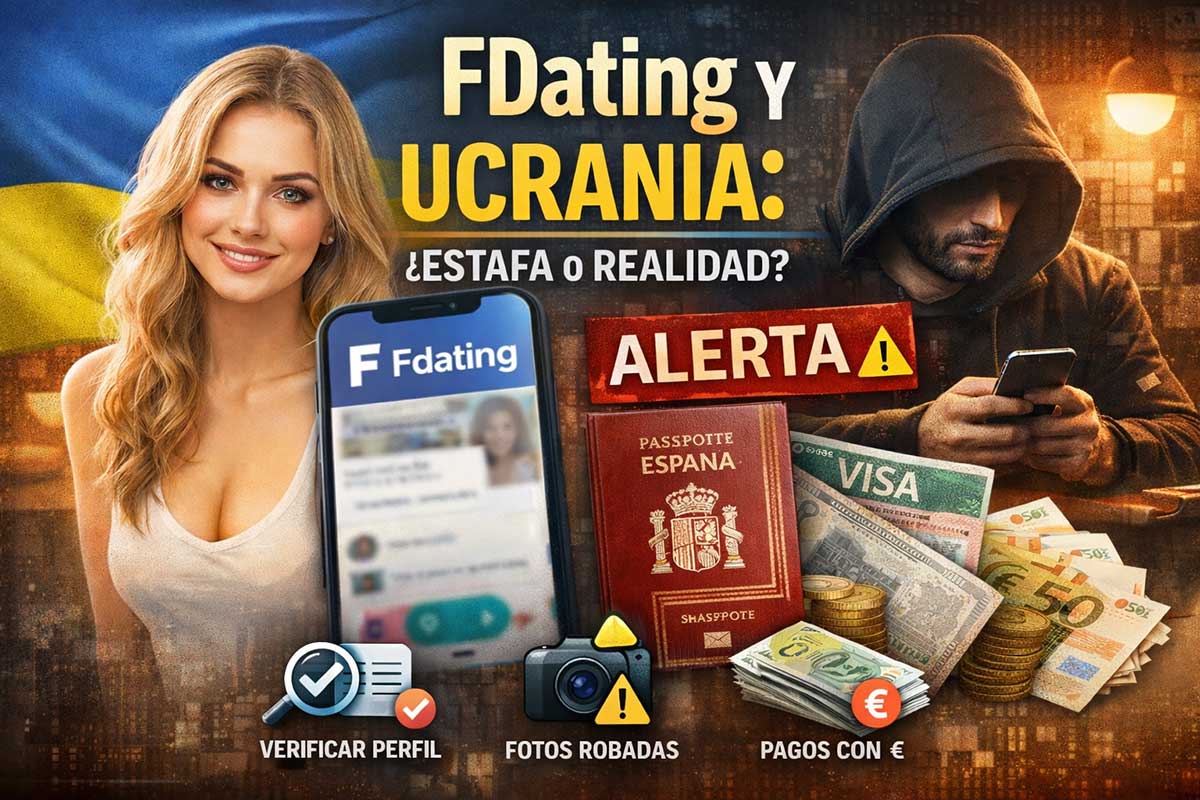FDating y Ucrania: alerta de estafa en citas online y verificación de perfil antes de enviar dinero