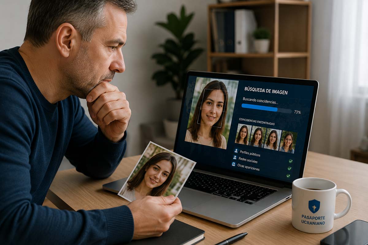 Identificar una persona por foto y buscar perfiles públicos relacionados con su identidad