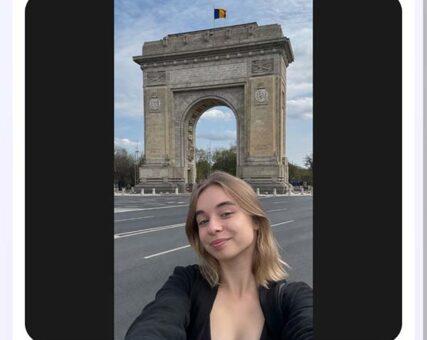 Análisis de una supuesta foto de Nataliia Botiukh en Bucarest con señales de generación mediante IA